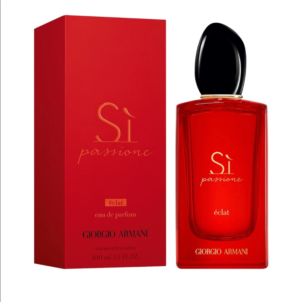 GIORGIO ARMANI SI PASSIONE EAU DE PARFUM 3.4 FL oz